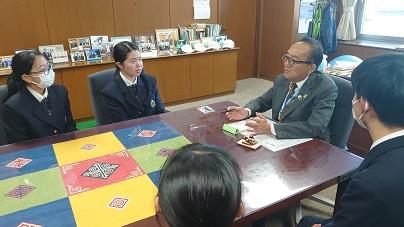 気さくな市長さん